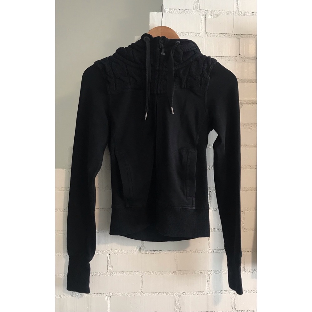 Lululemon scuba hoodie with sweater knit hood - Picture 1 of 6
